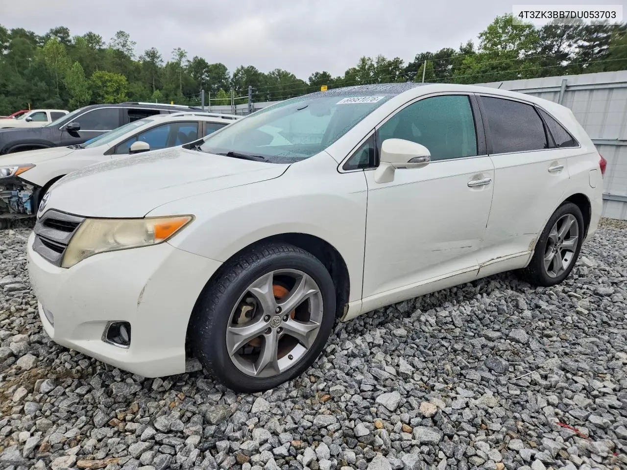 TOYOTA VENZA 2013, VIN 4T3ZK3BB7DU053703