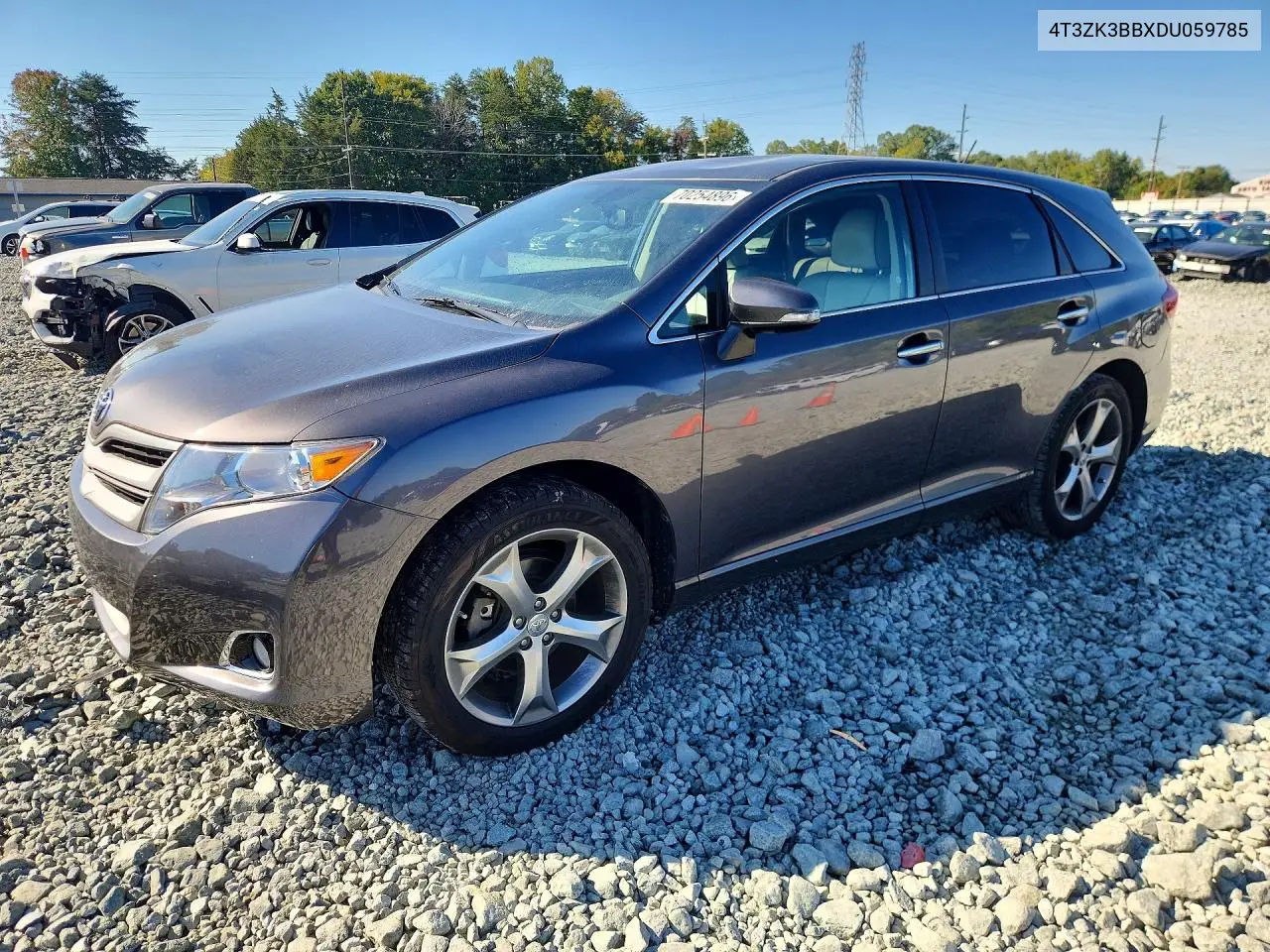 TOYOTA VENZA 2013, VIN 4T3ZK3BBXDU059785