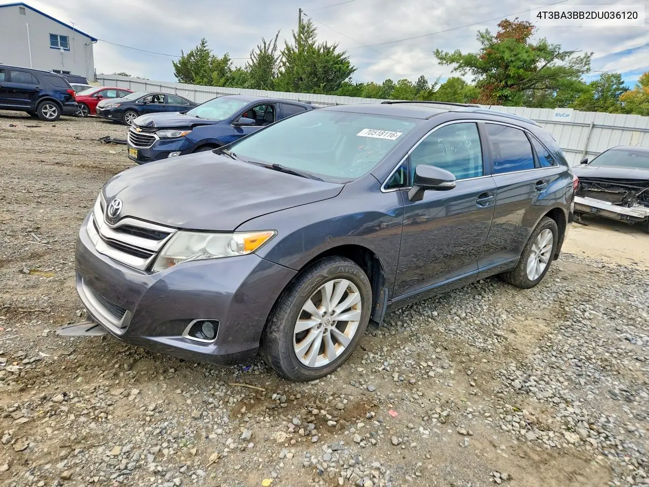 TOYOTA VENZA 2013, VIN 4T3BA3BB2DU036120