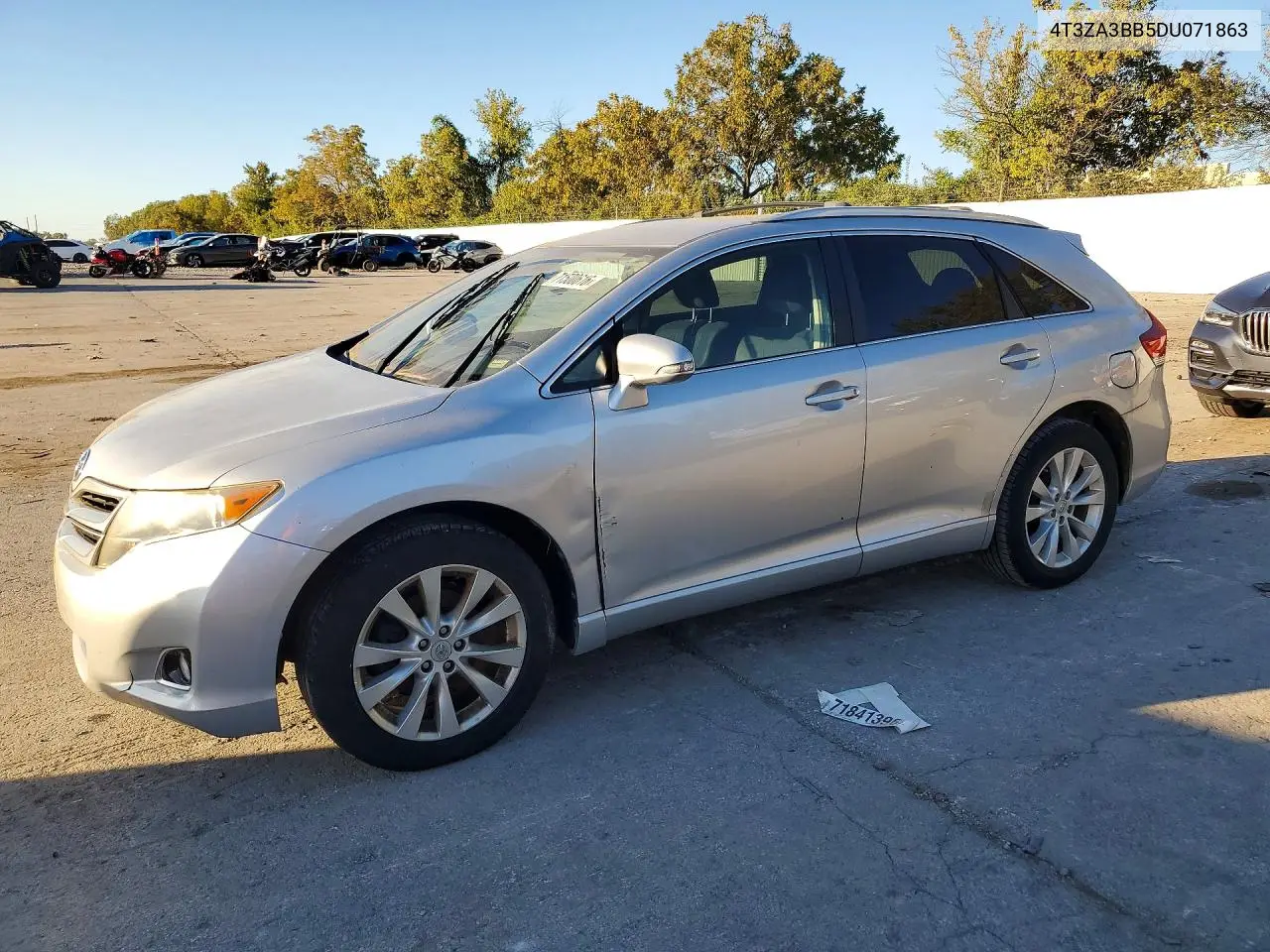 TOYOTA VENZA 2013, VIN 4T3ZA3BB5DU071863