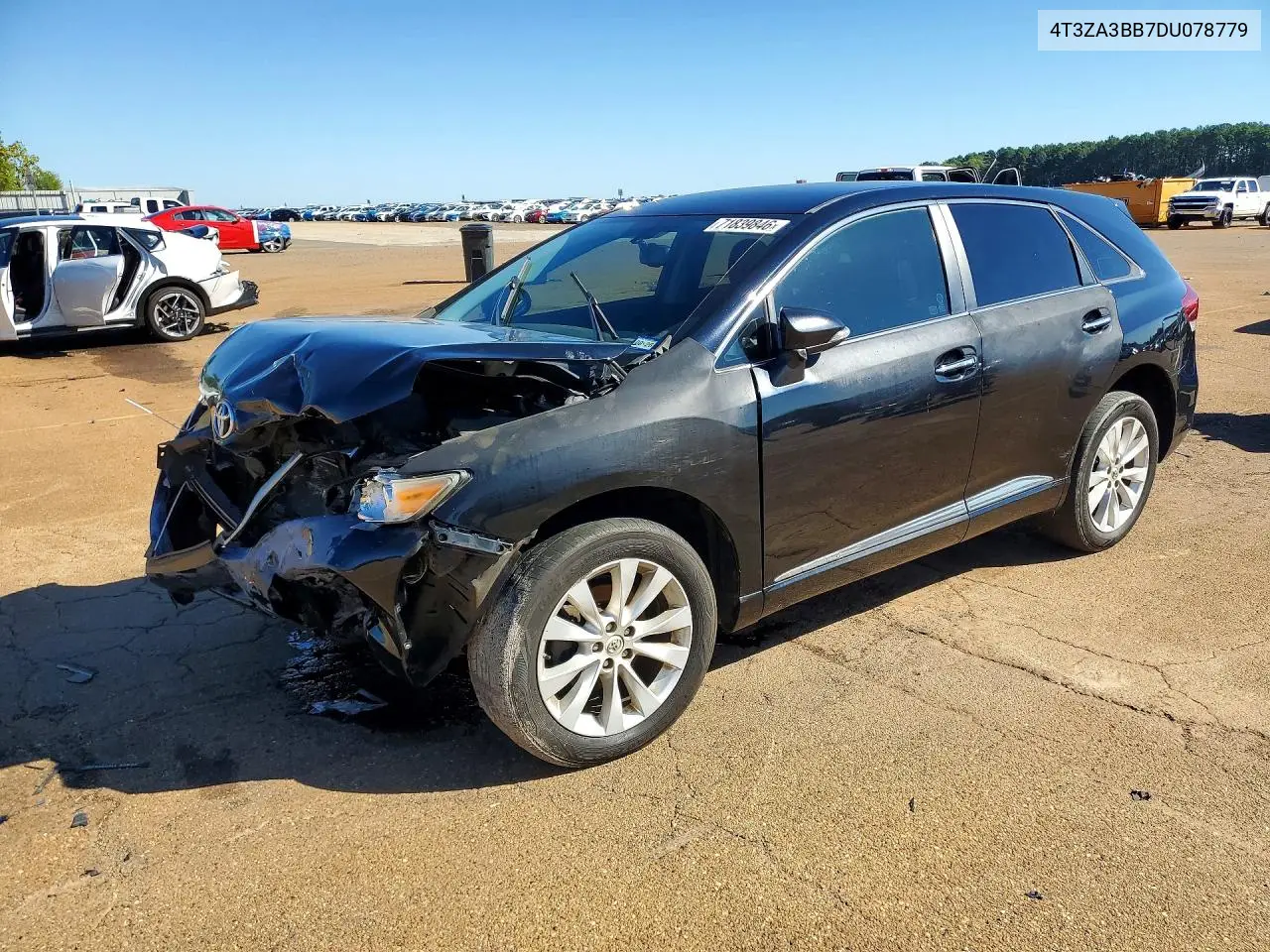 TOYOTA VENZA 2013, VIN 4T3ZA3BB7DU078779