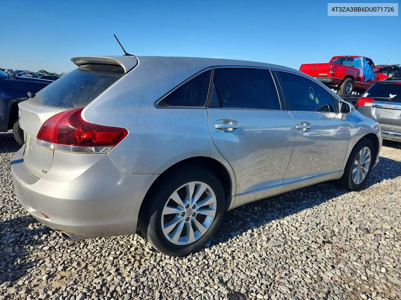 2013 TOYOTA VENZA VIN 4T3ZA3BB6DU071726 — фото 3
