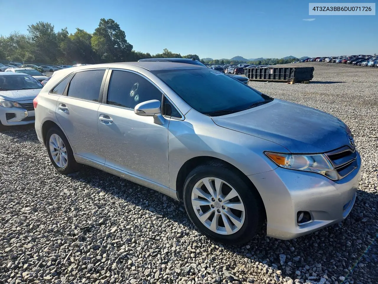 2013 TOYOTA VENZA VIN 4T3ZA3BB6DU071726 — фото 4