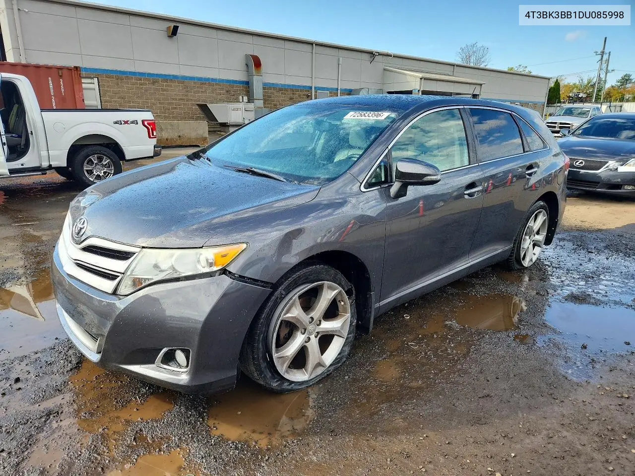 TOYOTA VENZA 2013, VIN 4T3BK3BB1DU085998