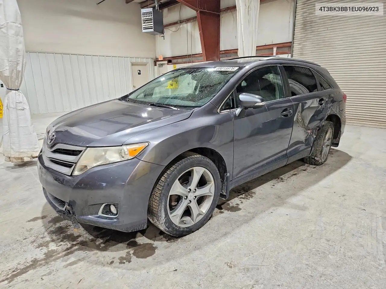 TOYOTA VENZA 2014, VIN 4T3BK3BB1EU096923