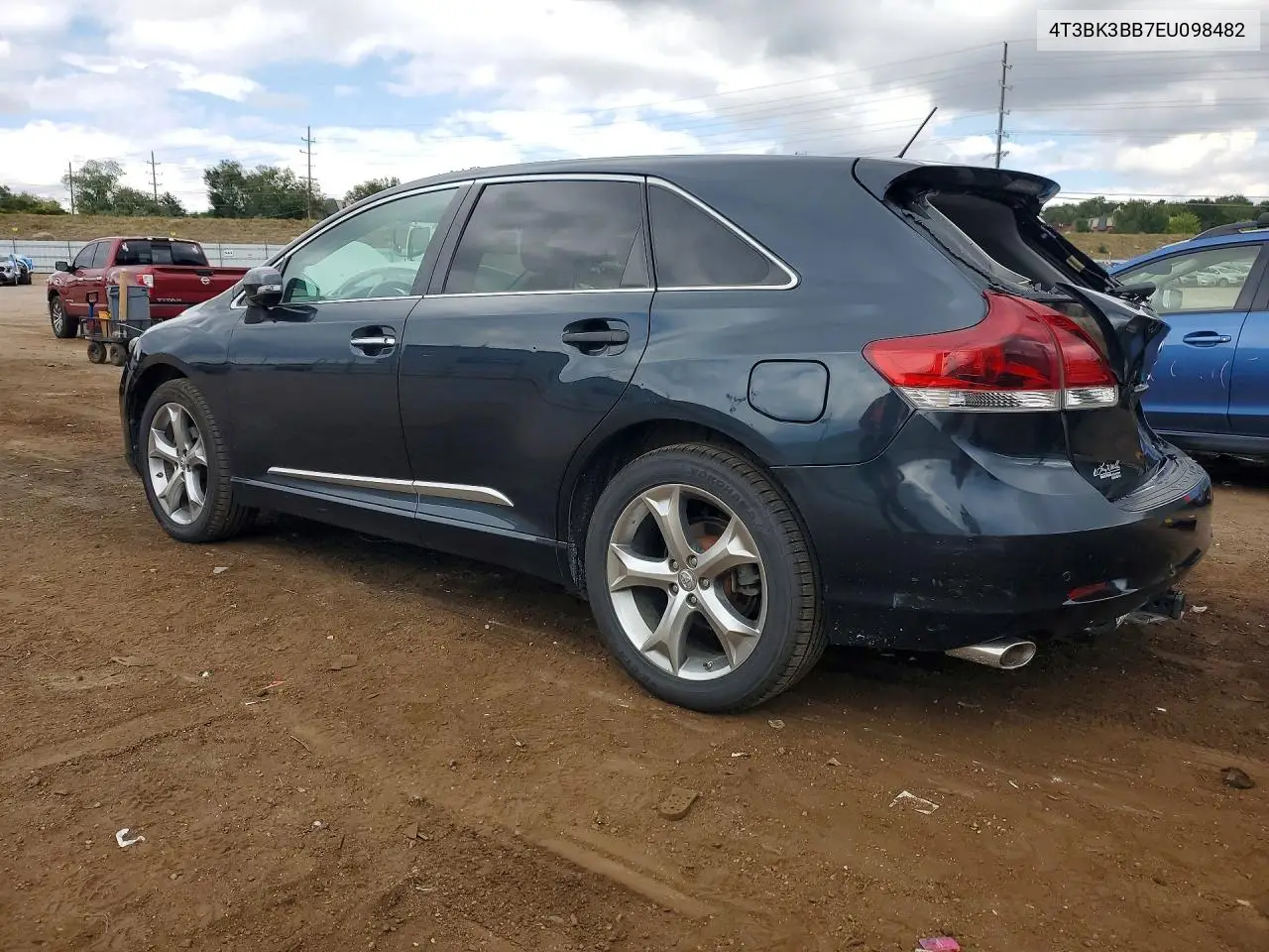 2014 TOYOTA VENZA VIN 4T3BK3BB7EU098482 — фото 2