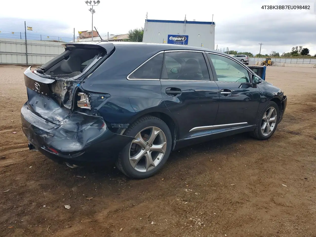 2014 TOYOTA VENZA VIN 4T3BK3BB7EU098482 — фото 3