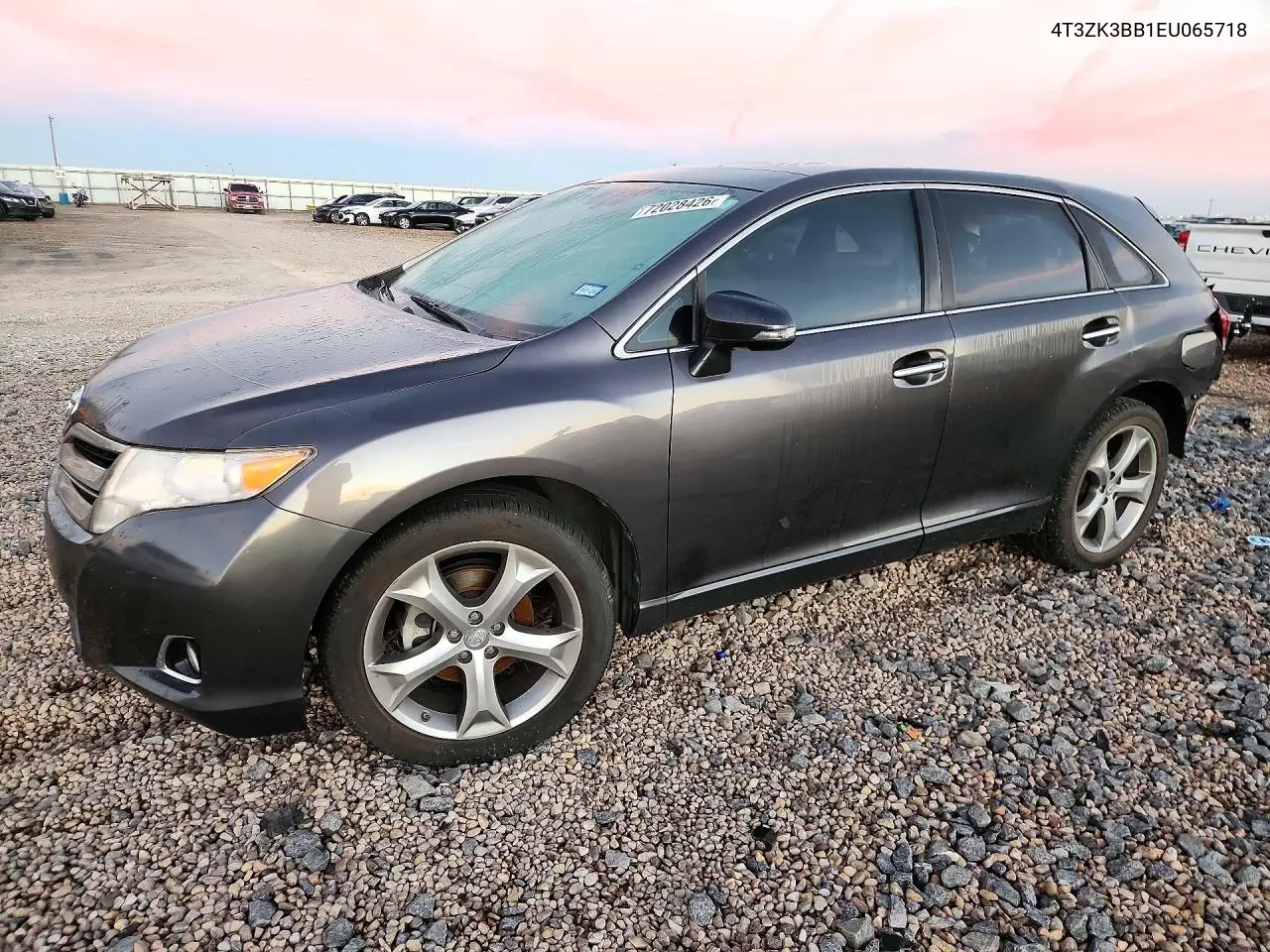 TOYOTA VENZA 2014, VIN 4T3ZK3BB1EU065718