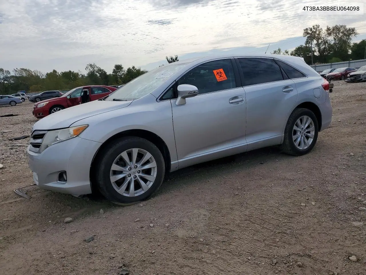 TOYOTA VENZA 2014, VIN 4T3BA3BB8EU064098