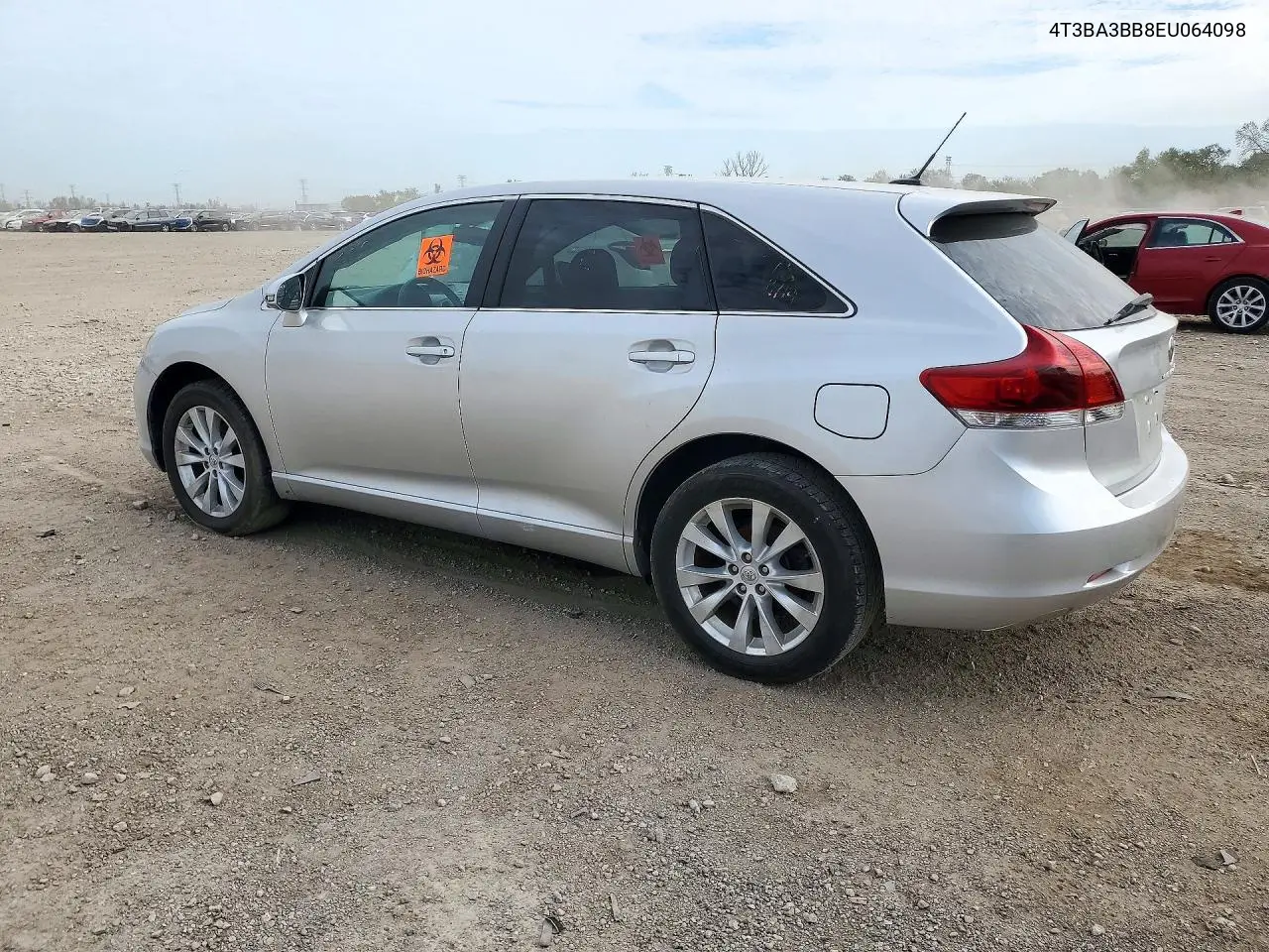 2014 TOYOTA VENZA VIN 4T3BA3BB8EU064098 — фото 2
