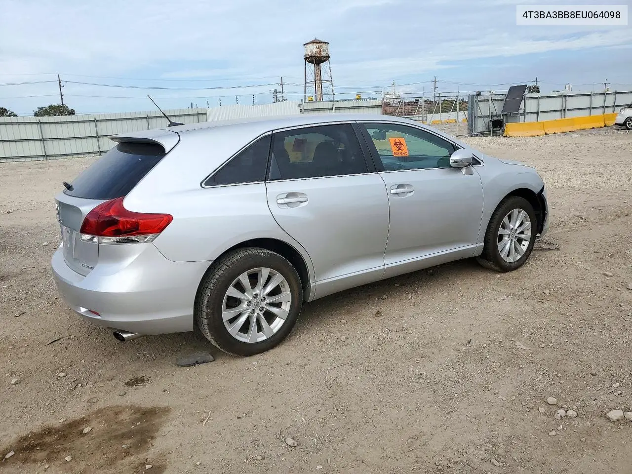 2014 TOYOTA VENZA VIN 4T3BA3BB8EU064098 — фото 3