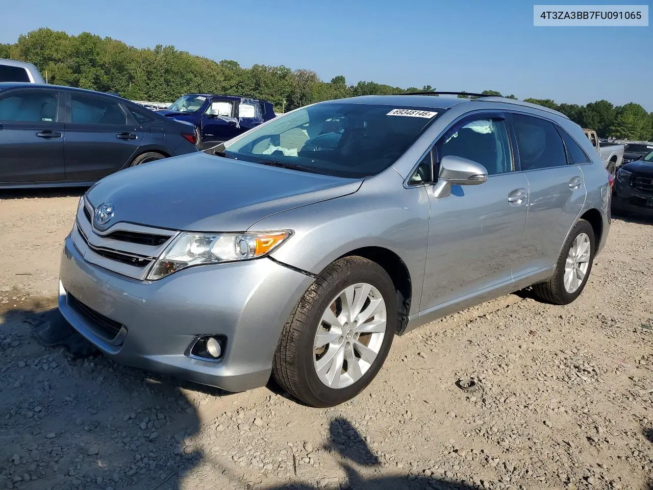 TOYOTA VENZA 2015, VIN 4T3ZA3BB7FU091065