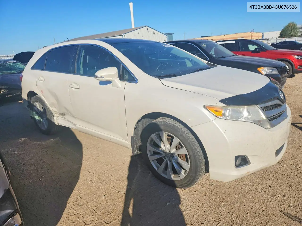 2016 TOYOTA VENZA VIN 4T3BA3BB4GU076526 — фото 4