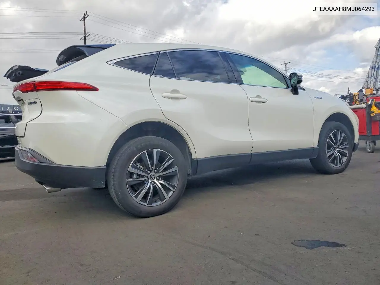 2021 TOYOTA VENZA VIN JTEAAAAH8MJ064293 — фото 3
