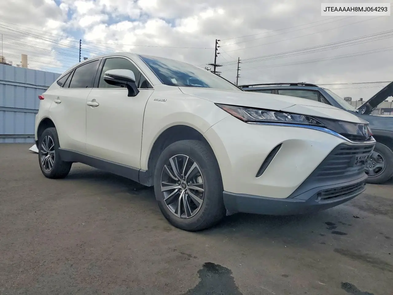 2021 TOYOTA VENZA VIN JTEAAAAH8MJ064293 — фото 4