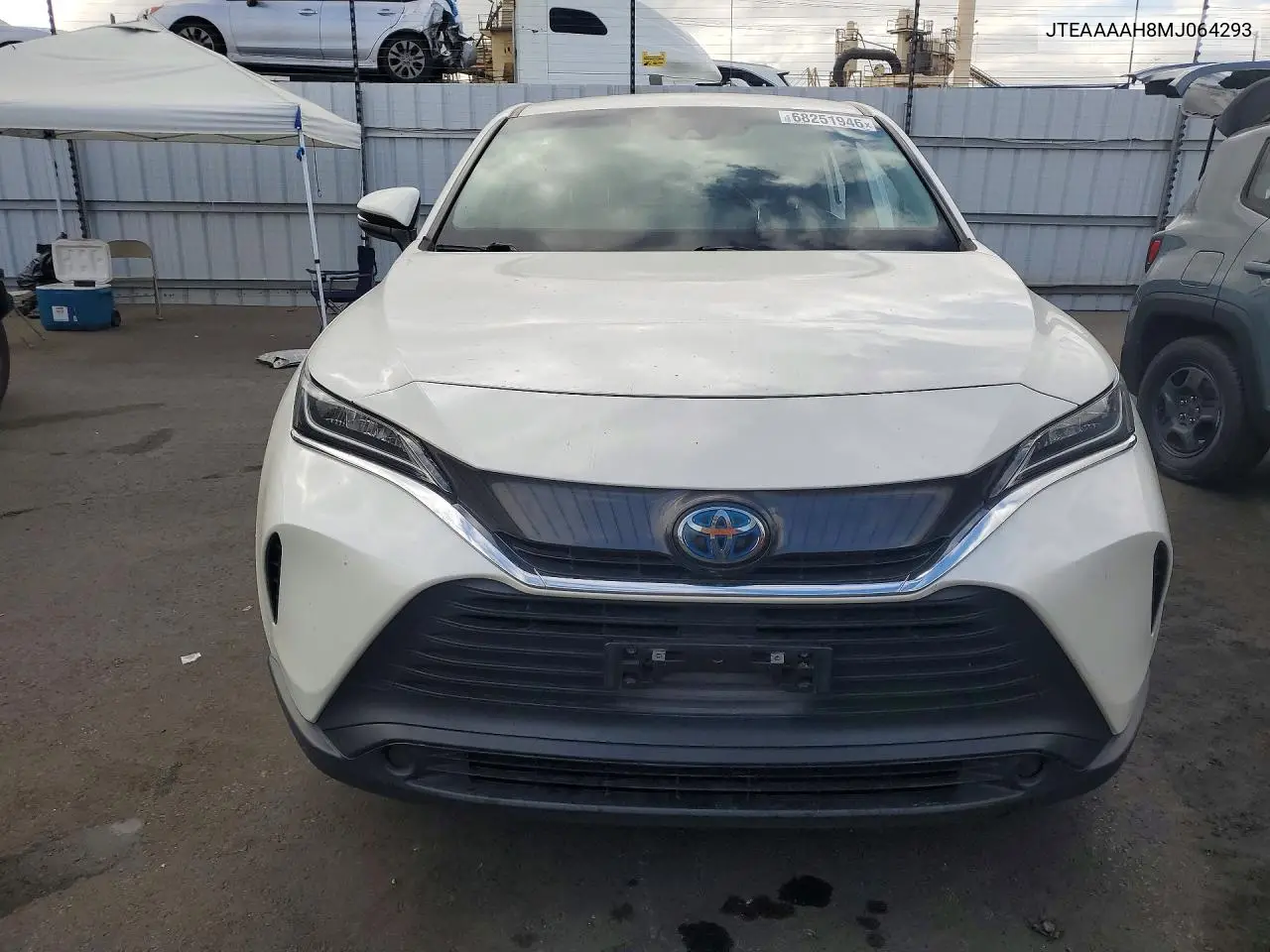 2021 TOYOTA VENZA VIN JTEAAAAH8MJ064293 — фото 5