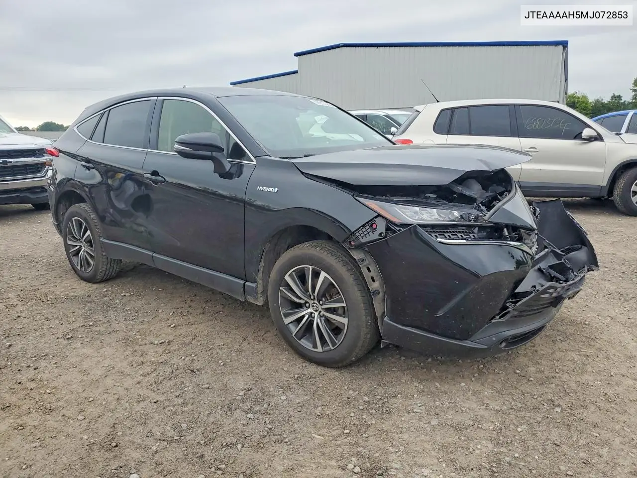 2021 TOYOTA VENZA VIN JTEAAAAH5MJ072853 — фото 4