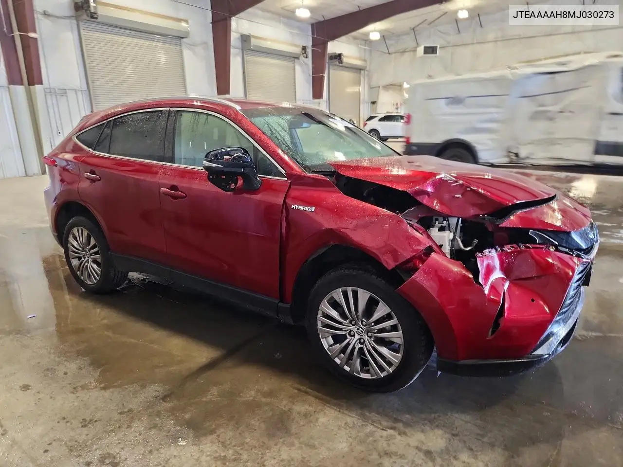 2021 TOYOTA VENZA VIN JTEAAAAH8MJ030273 — фото 4