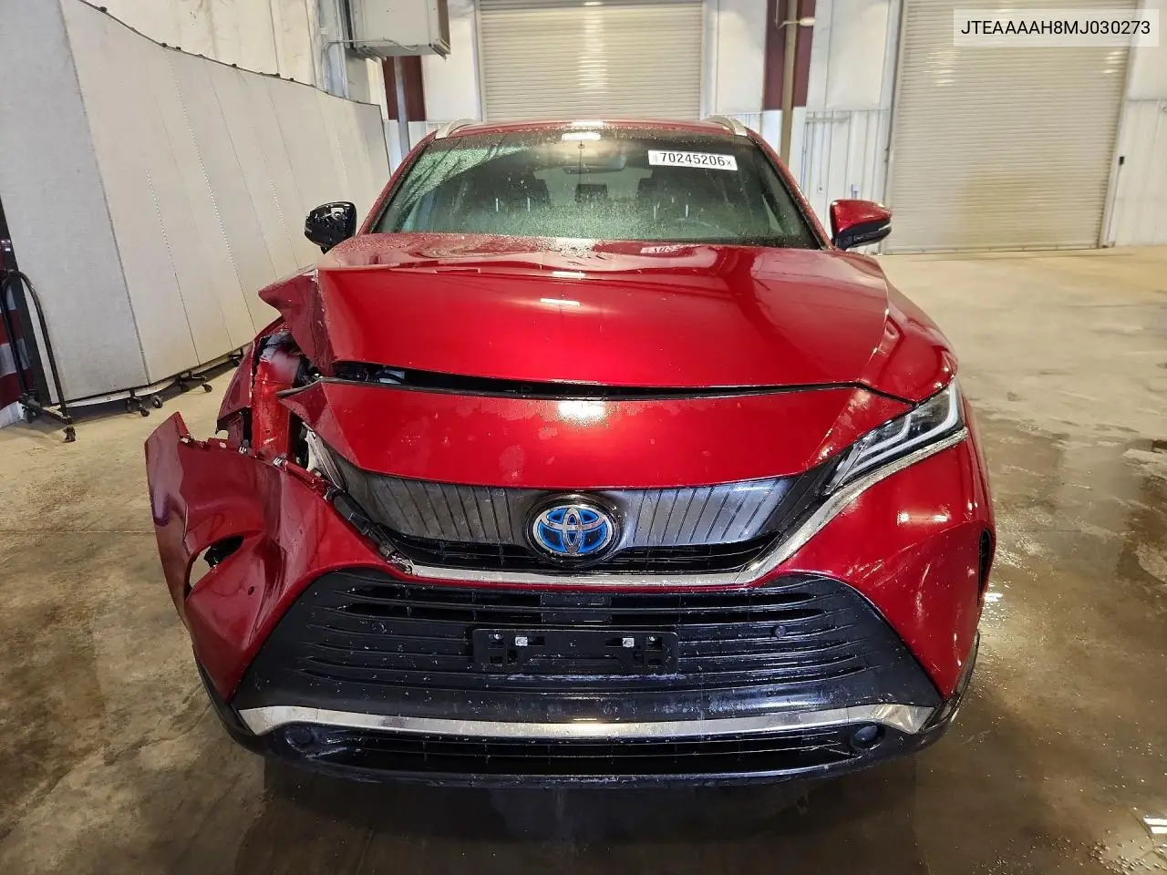 2021 TOYOTA VENZA VIN JTEAAAAH8MJ030273 — фото 5