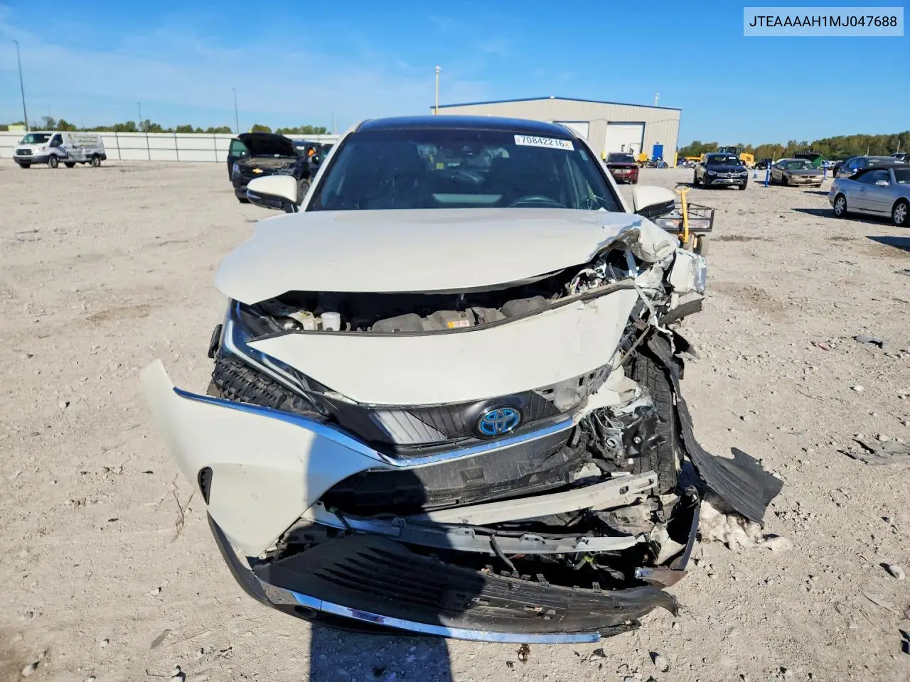 2021 TOYOTA VENZA VIN JTEAAAAH1MJ047688 — фото 5
