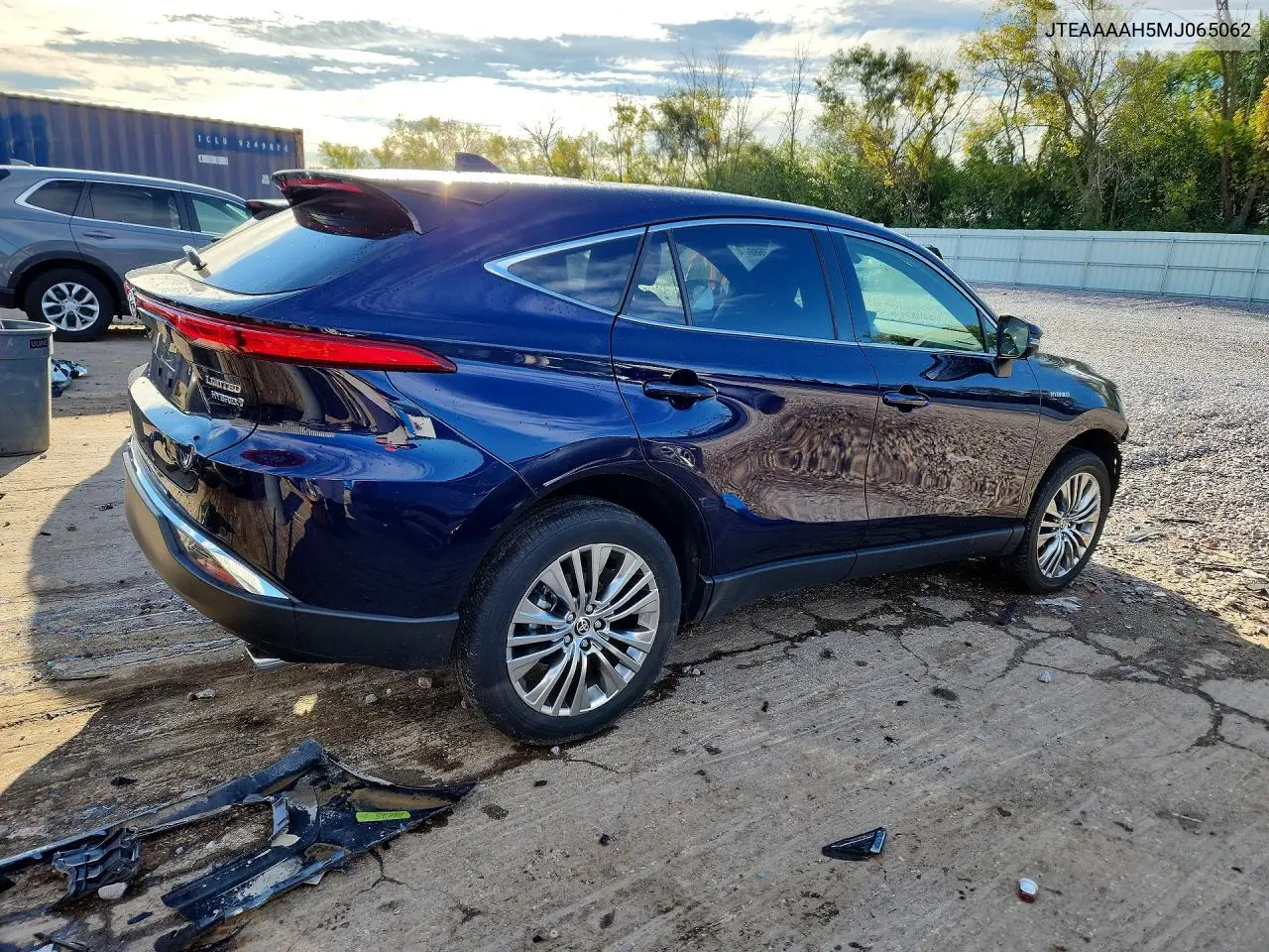 2021 TOYOTA VENZA VIN JTEAAAAH5MJ065062 — фото 3