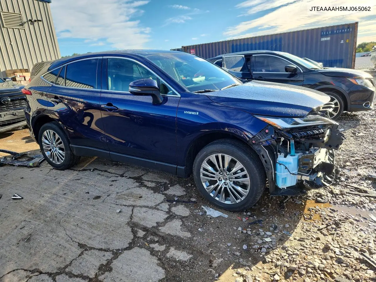 2021 TOYOTA VENZA VIN JTEAAAAH5MJ065062 — фото 4
