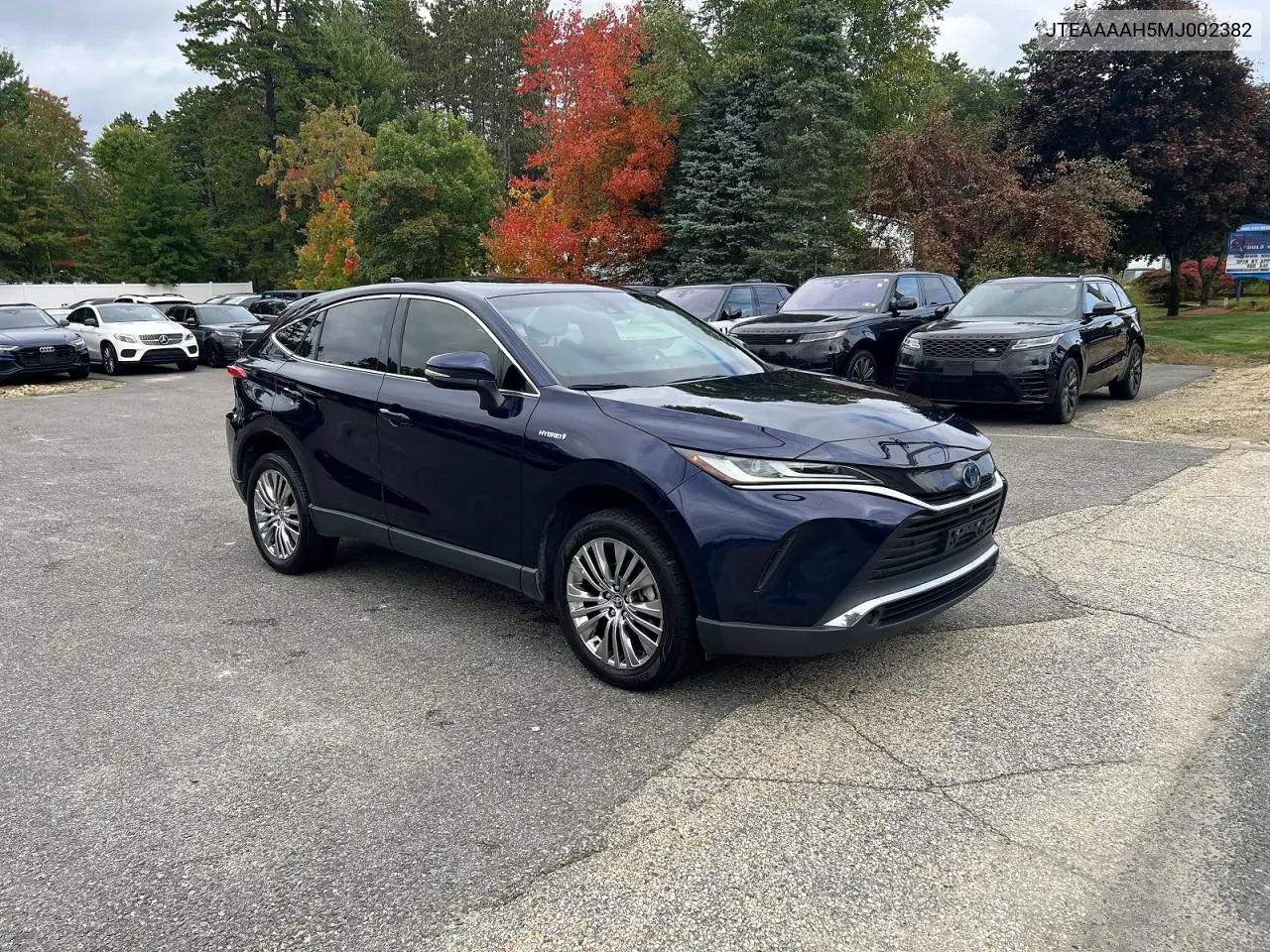 TOYOTA VENZA 2021, VIN JTEAAAAH5MJ002382