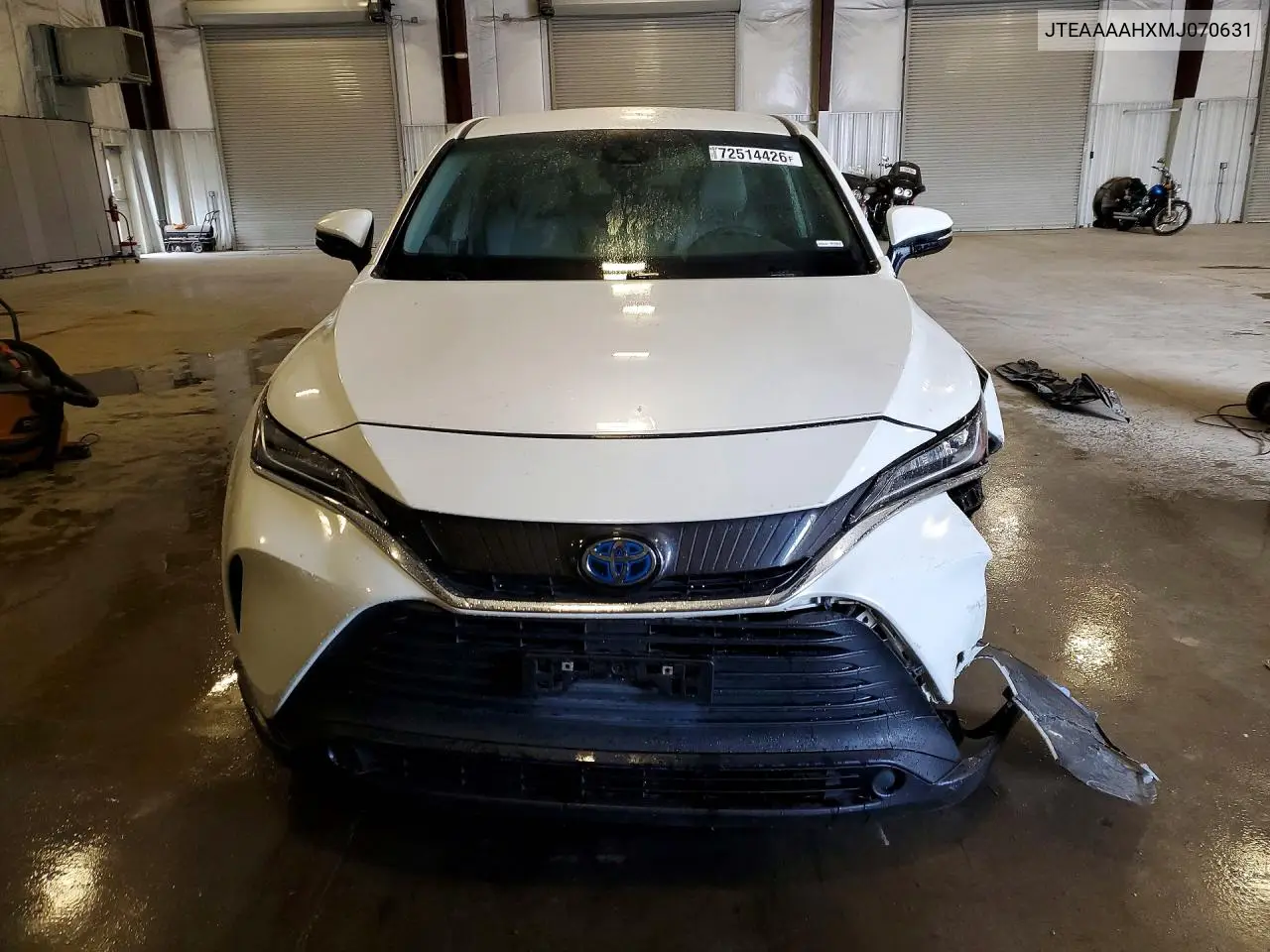 2021 TOYOTA VENZA VIN JTEAAAAHXMJ070631 — фото 5