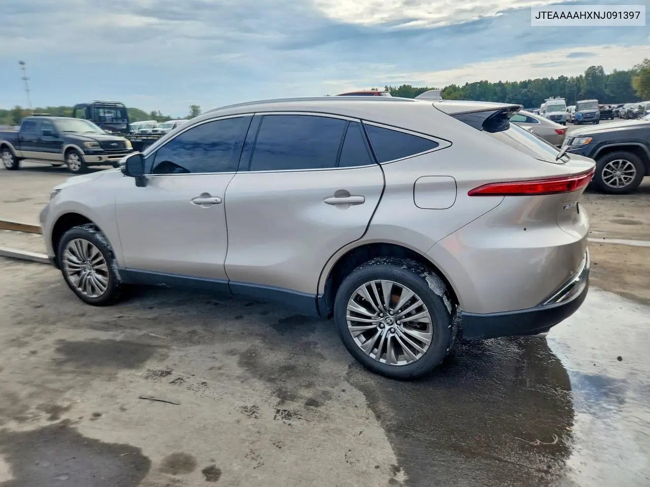 2022 TOYOTA VENZA VIN JTEAAAAHXNJ091397 — фото 2