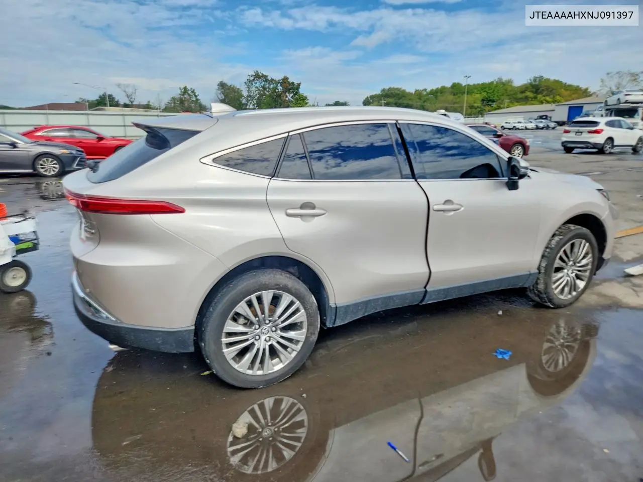2022 TOYOTA VENZA VIN JTEAAAAHXNJ091397 — фото 3