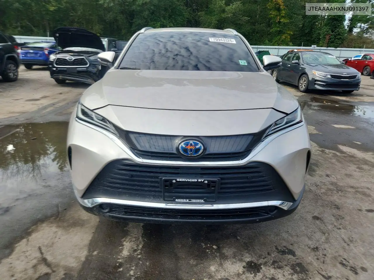 2022 TOYOTA VENZA VIN JTEAAAAHXNJ091397 — фото 5