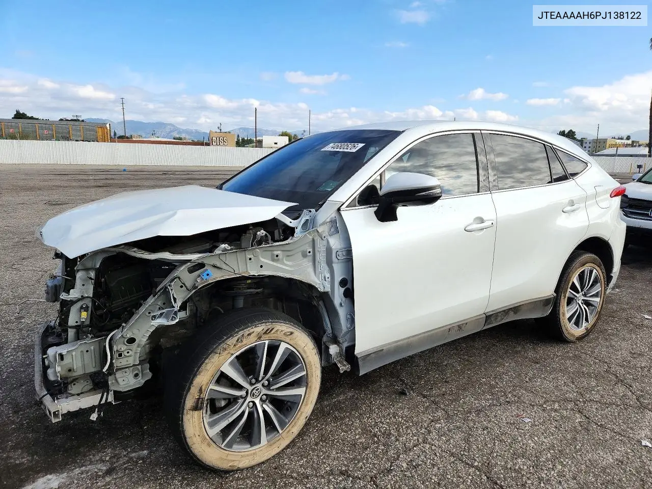 TOYOTA VENZA 2023, VIN JTEAAAAH6PJ138122