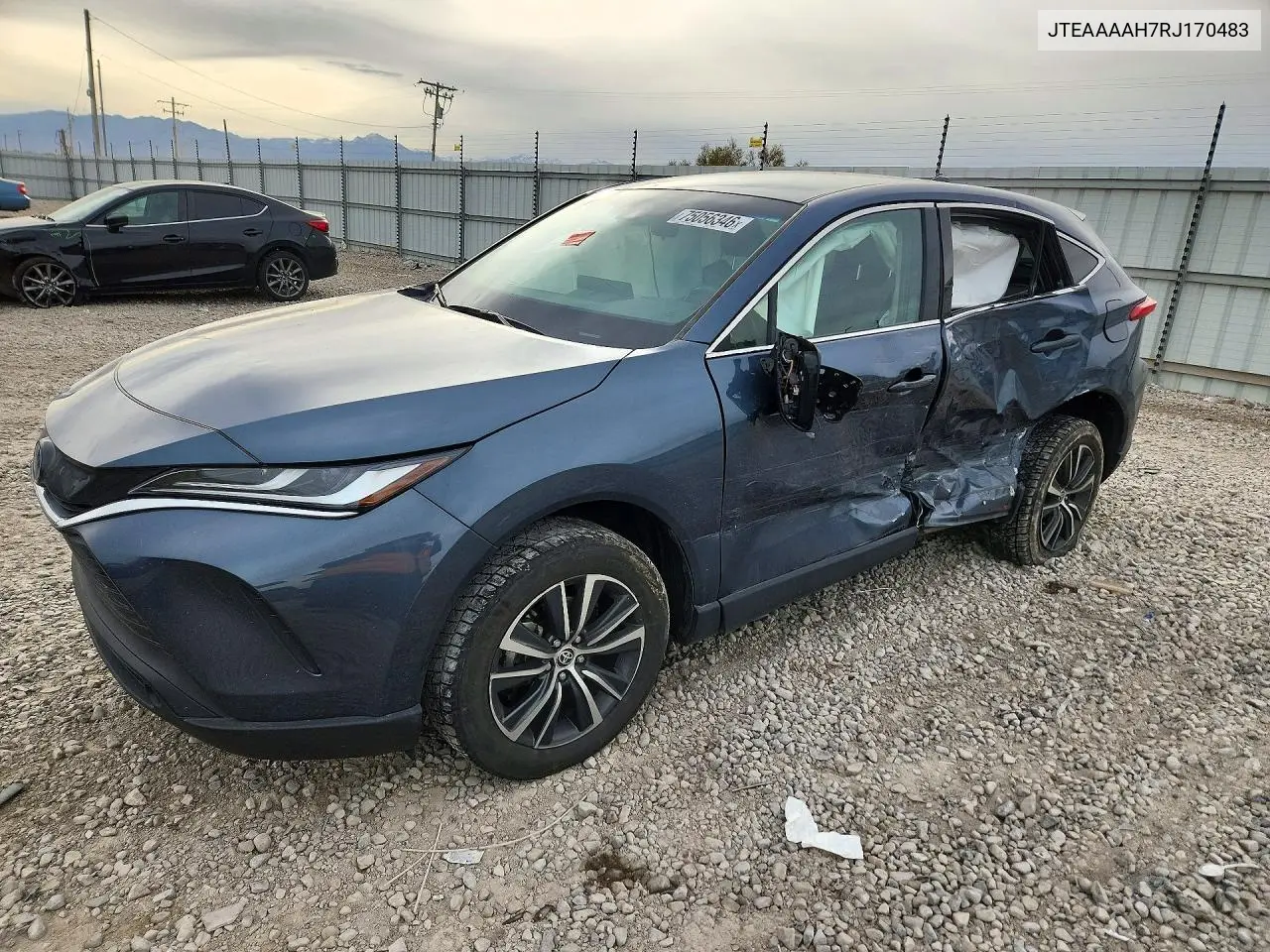 TOYOTA VENZA 2024, VIN JTEAAAAH7RJ170483