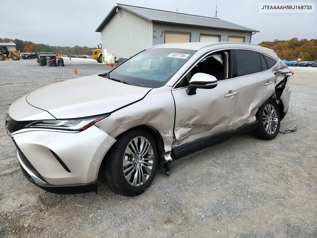 TOYOTA VENZA 2024, VIN JTEAAAAH5RJ168733