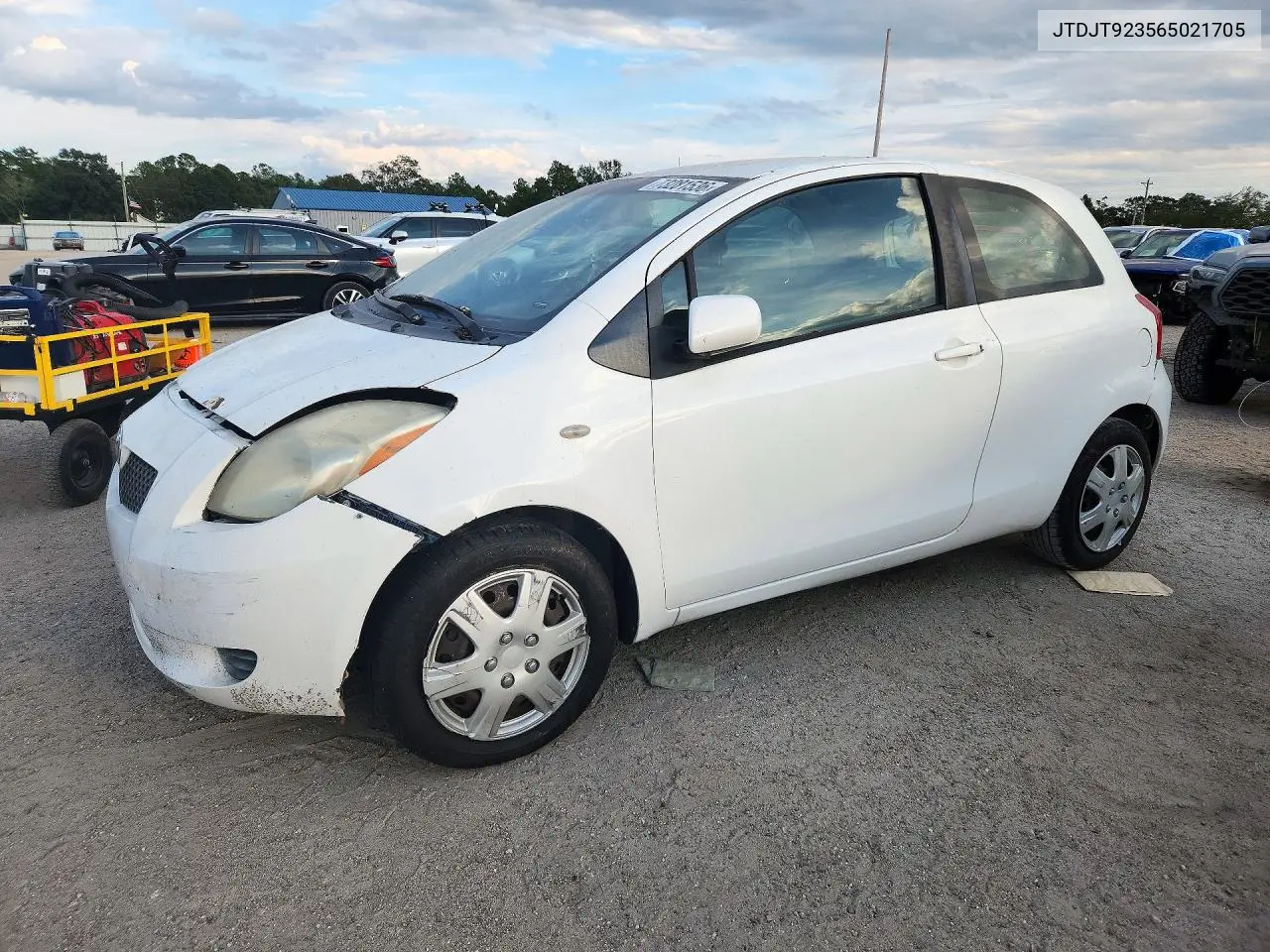 TOYOTA YARIS 2006, VIN JTDJT923565021705