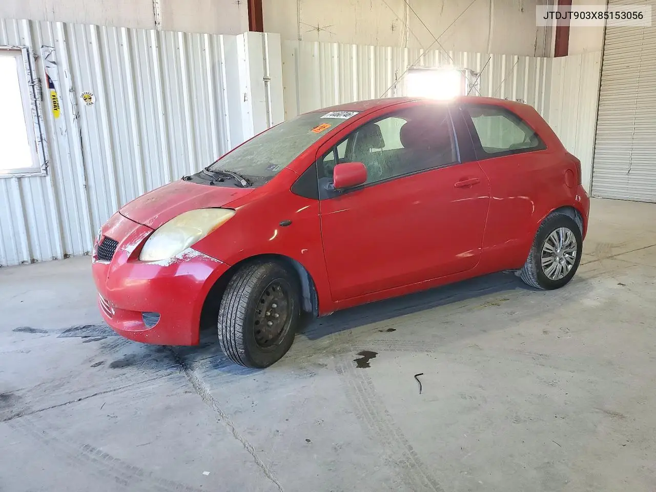 TOYOTA YARIS 2008, VIN JTDJT903X85153056