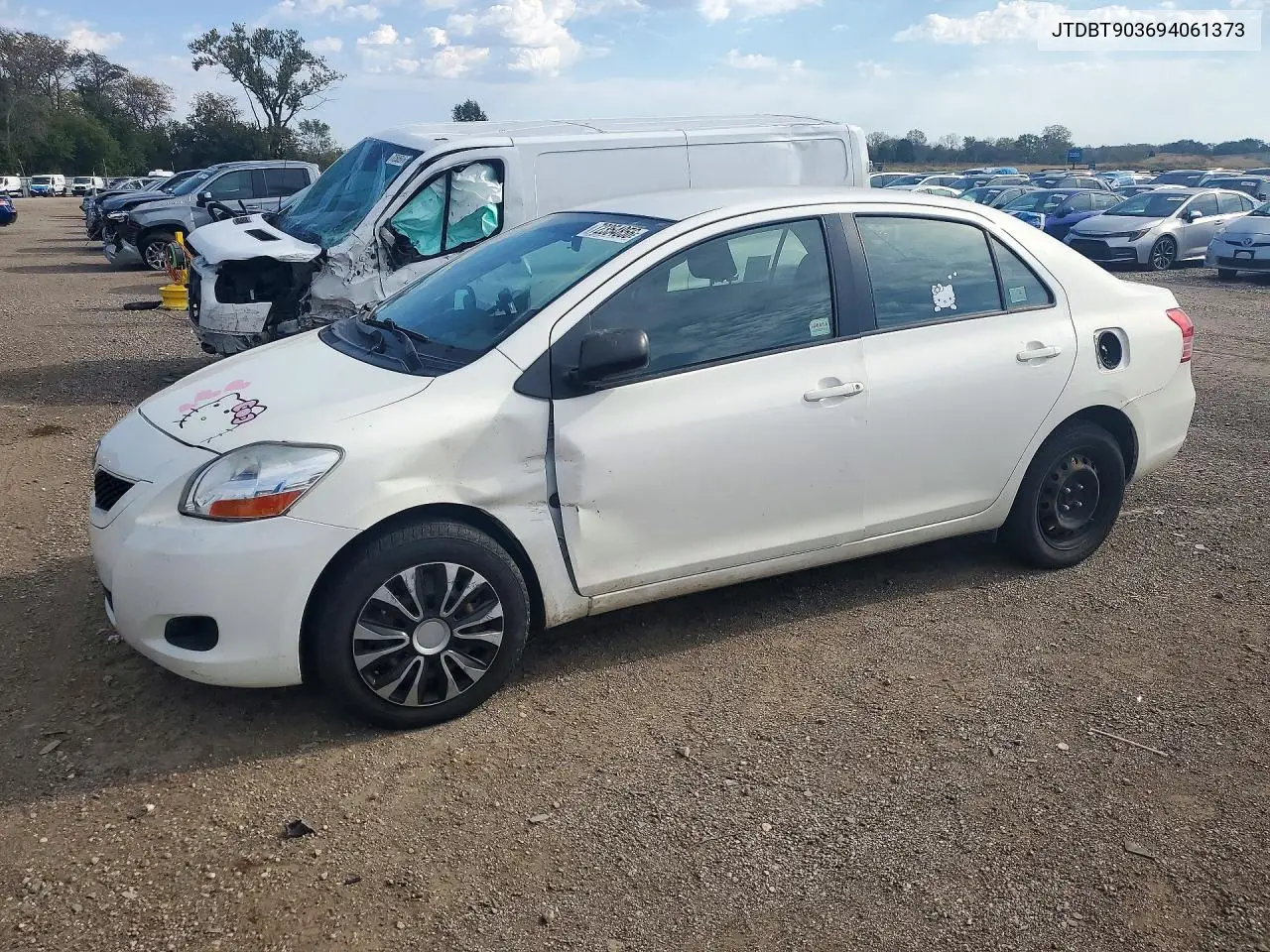 TOYOTA YARIS 2009, VIN JTDBT903694061373