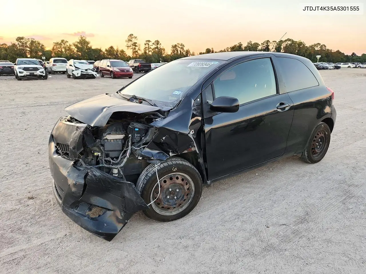 TOYOTA YARIS 2010, VIN JTDJT4K35A5301555