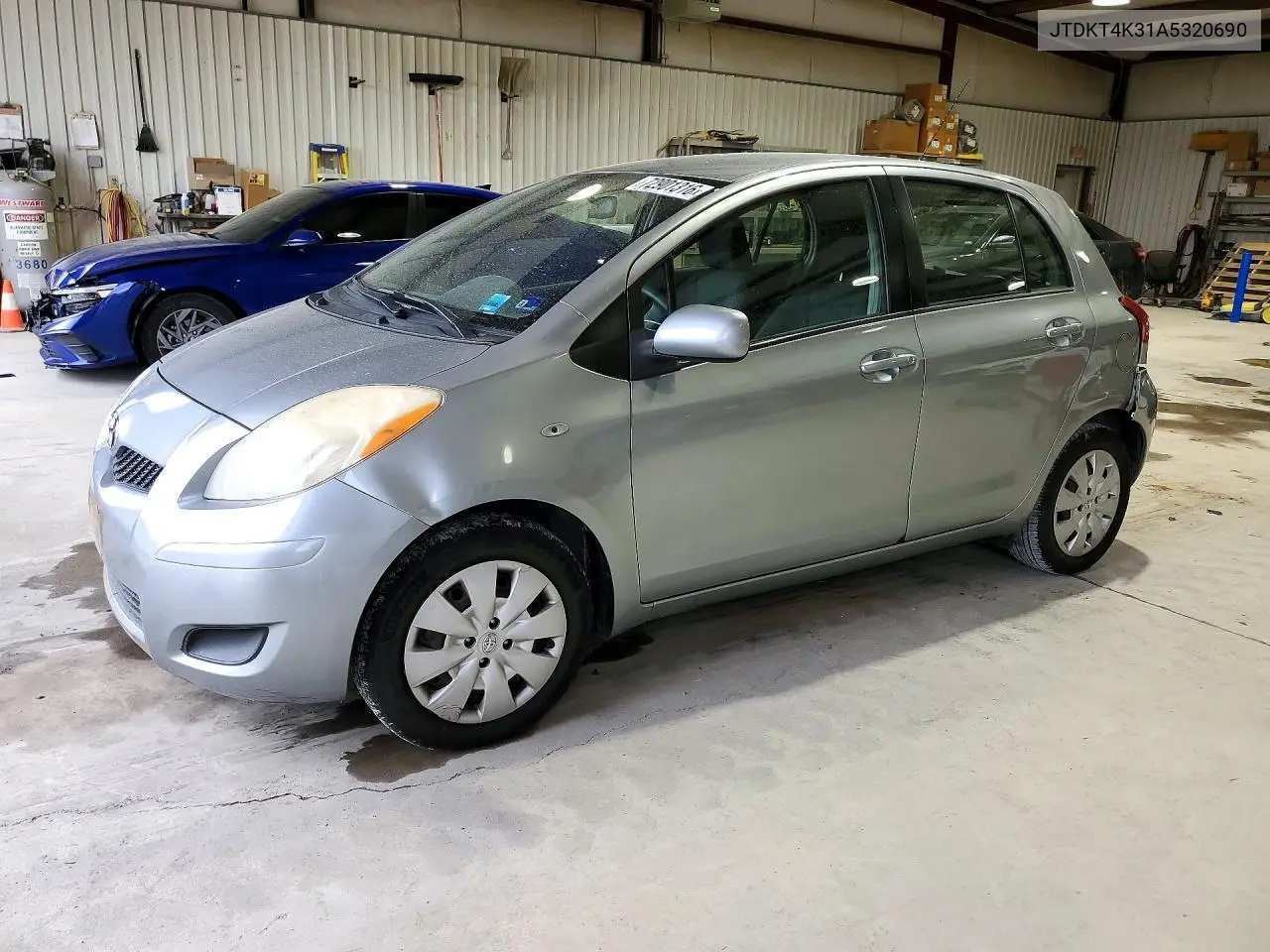 TOYOTA YARIS 2010, VIN JTDKT4K31A5320690