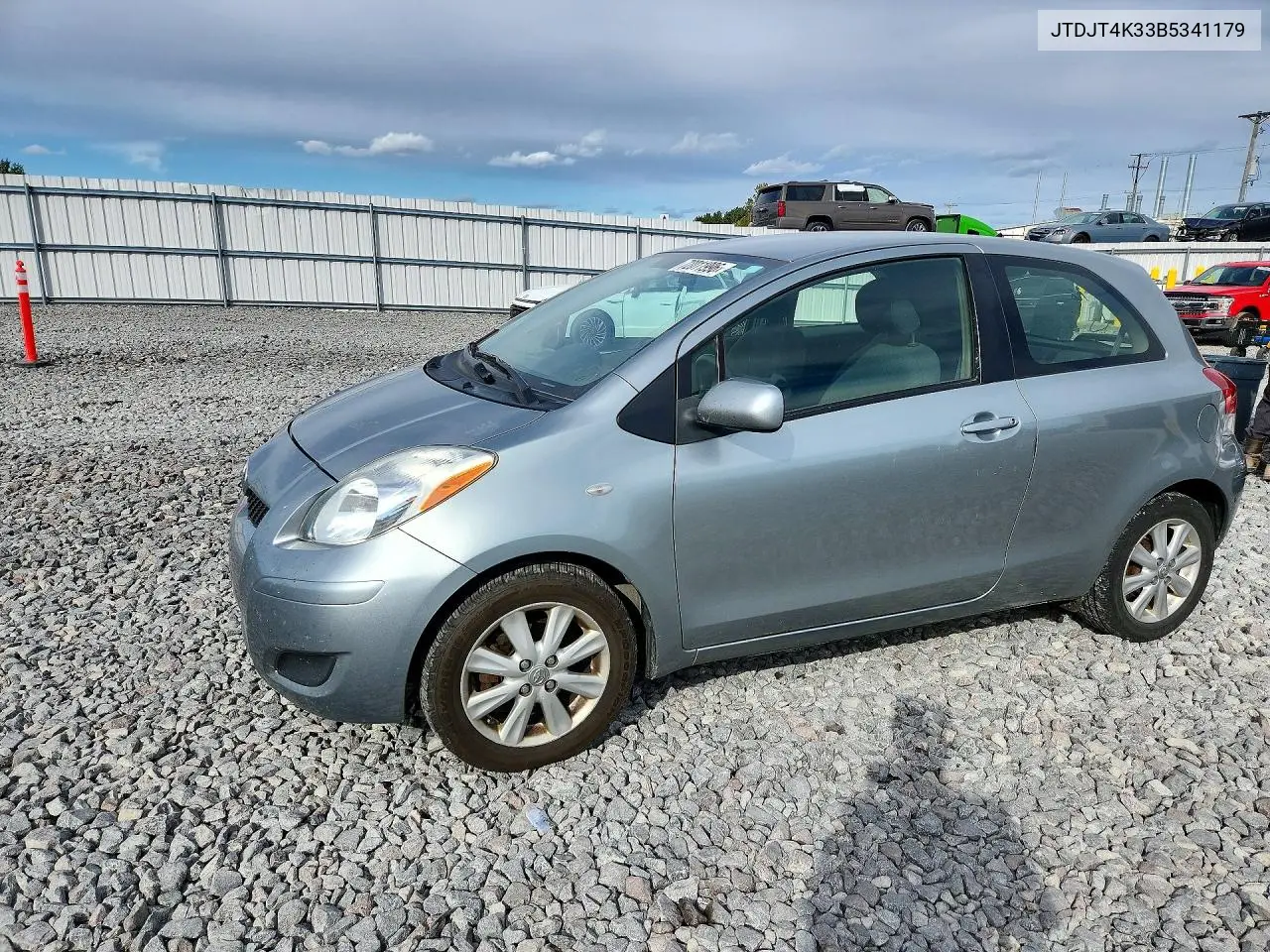 TOYOTA YARIS 2011, VIN JTDJT4K33B5341179