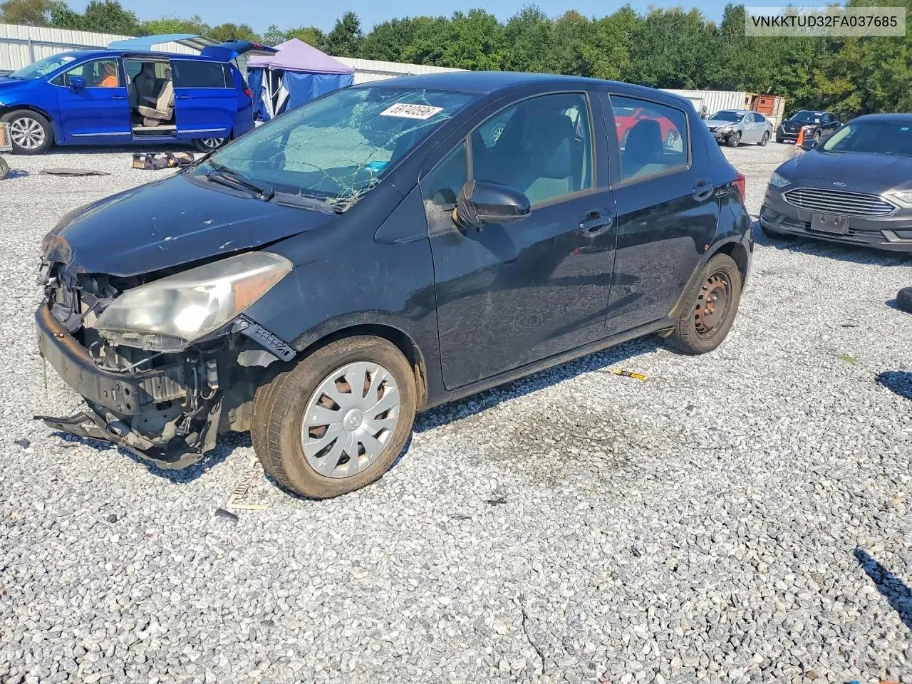 TOYOTA YARIS 2015, VIN VNKKTUD32FA037685