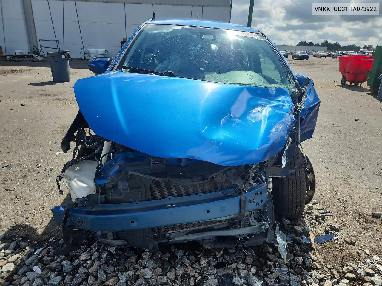 2017 TOYOTA YARIS VIN VNKKTUD31HA073922 — фото 5