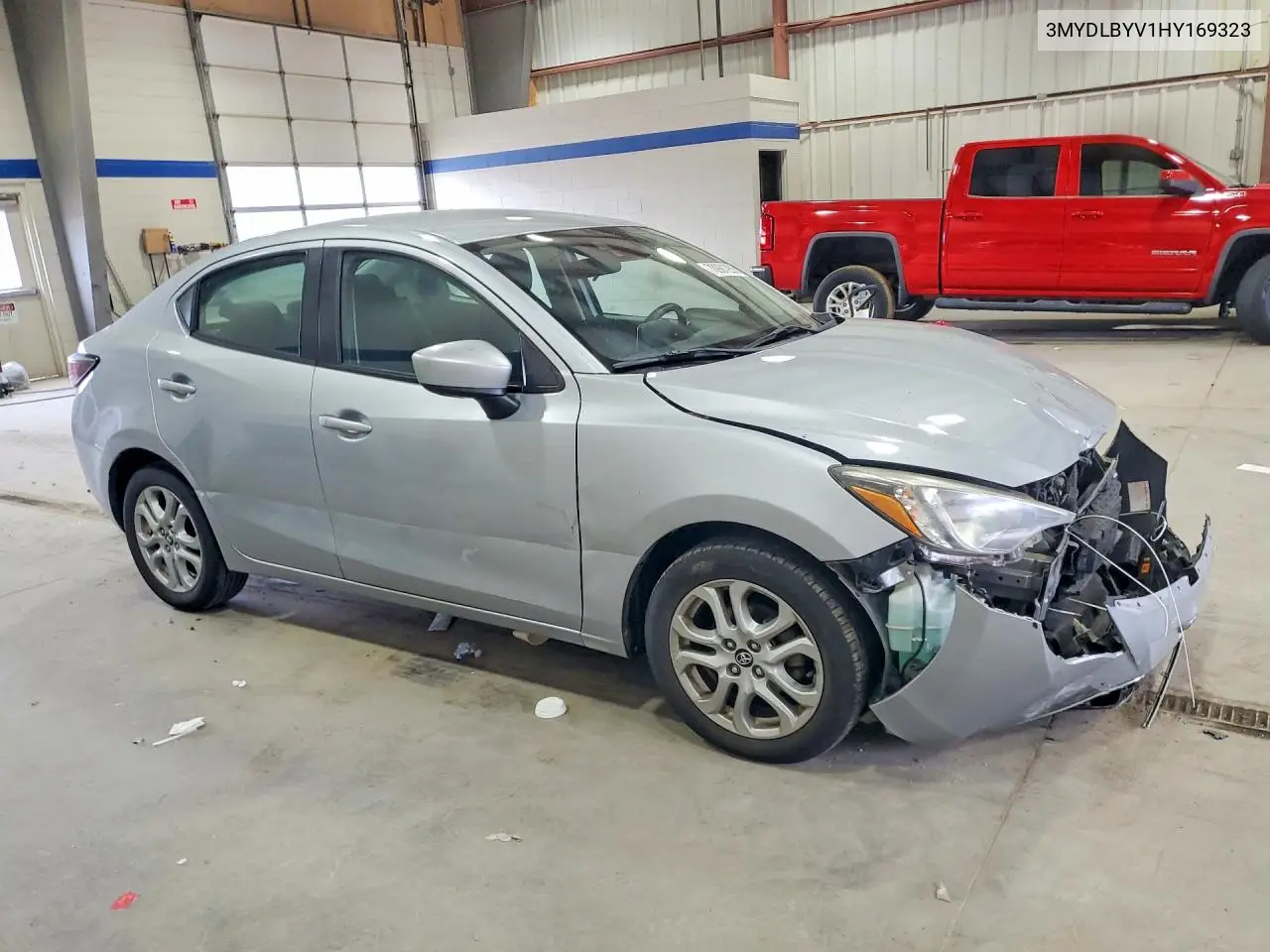 2017 TOYOTA YARIS VIN 3MYDLBYV1HY169323 — фото 4