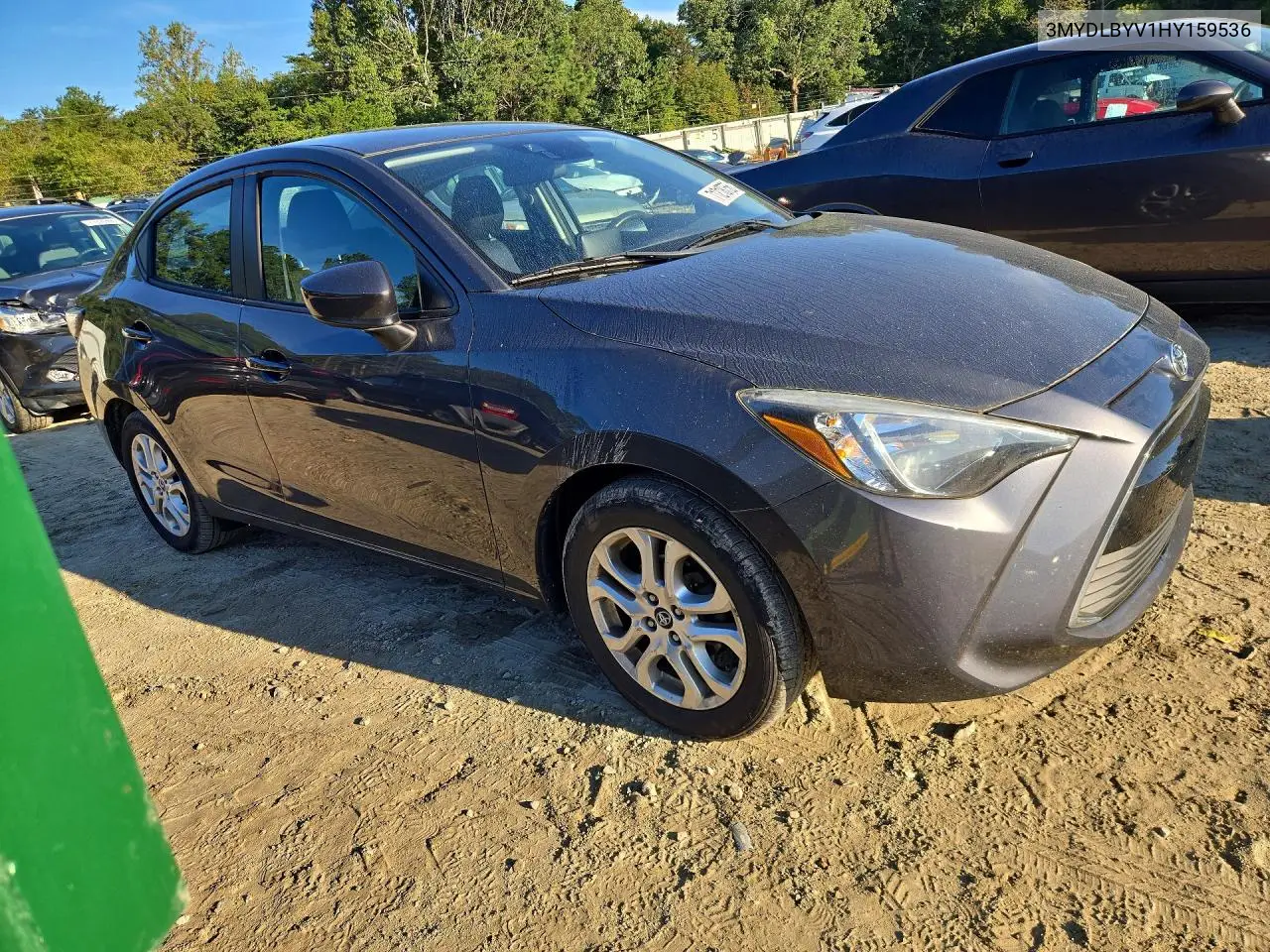 2017 TOYOTA YARIS VIN 3MYDLBYV1HY159536 — фото 4