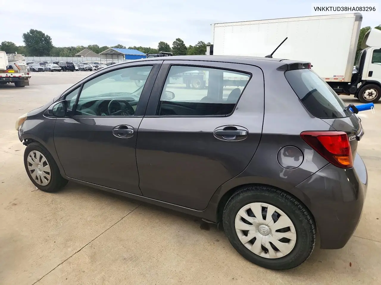 2017 TOYOTA YARIS VIN VNKKTUD38HA083296 — фото 2
