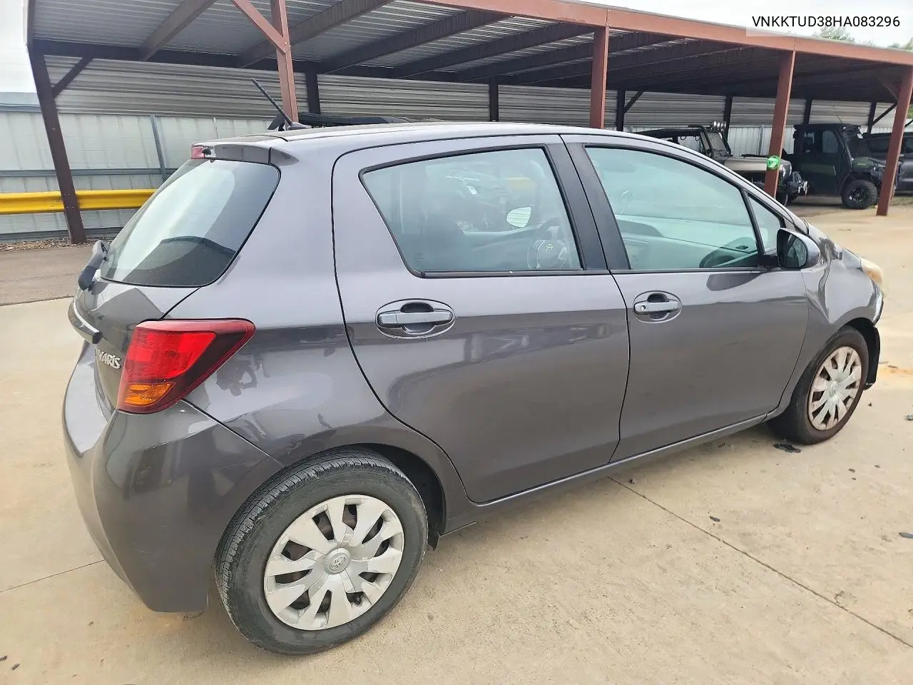 2017 TOYOTA YARIS VIN VNKKTUD38HA083296 — фото 3