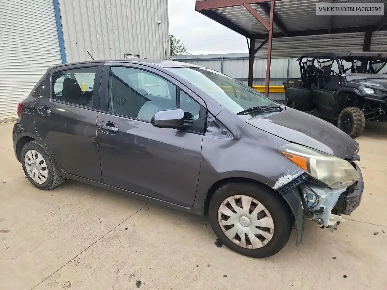 2017 TOYOTA YARIS VIN VNKKTUD38HA083296 — фото 4