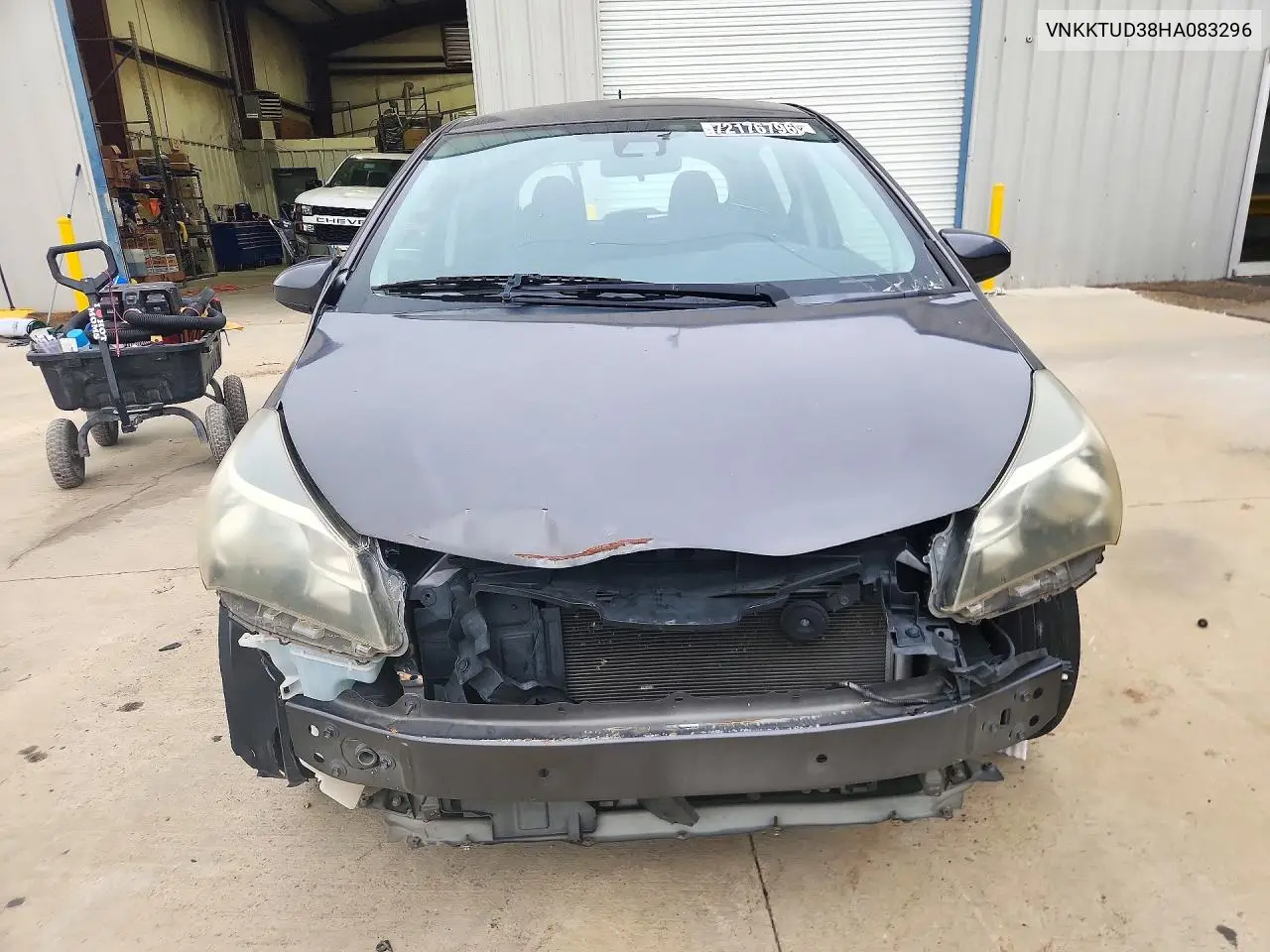 2017 TOYOTA YARIS VIN VNKKTUD38HA083296 — фото 5