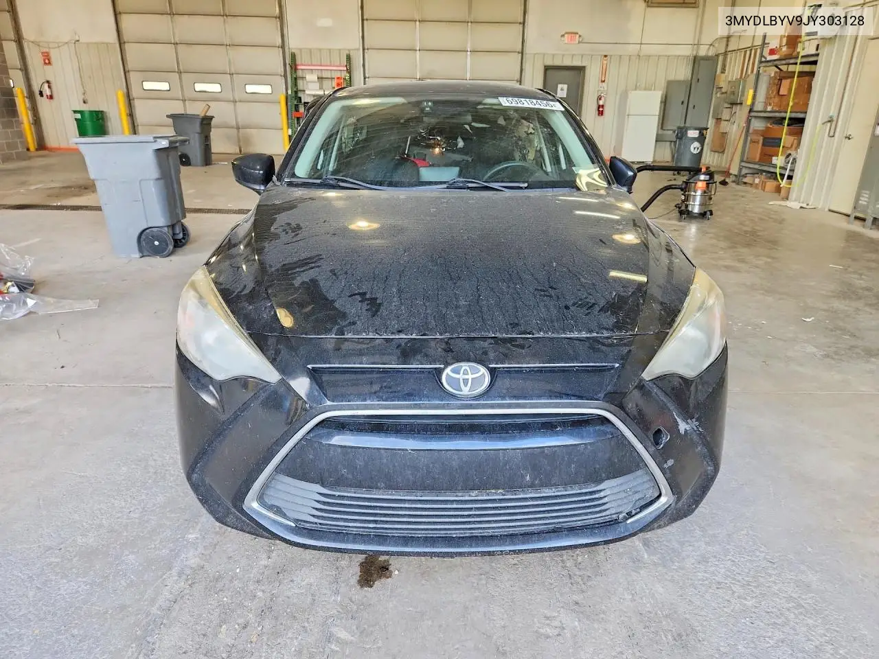 2018 TOYOTA YARIS VIN 3MYDLBYV9JY303128 — фото 5