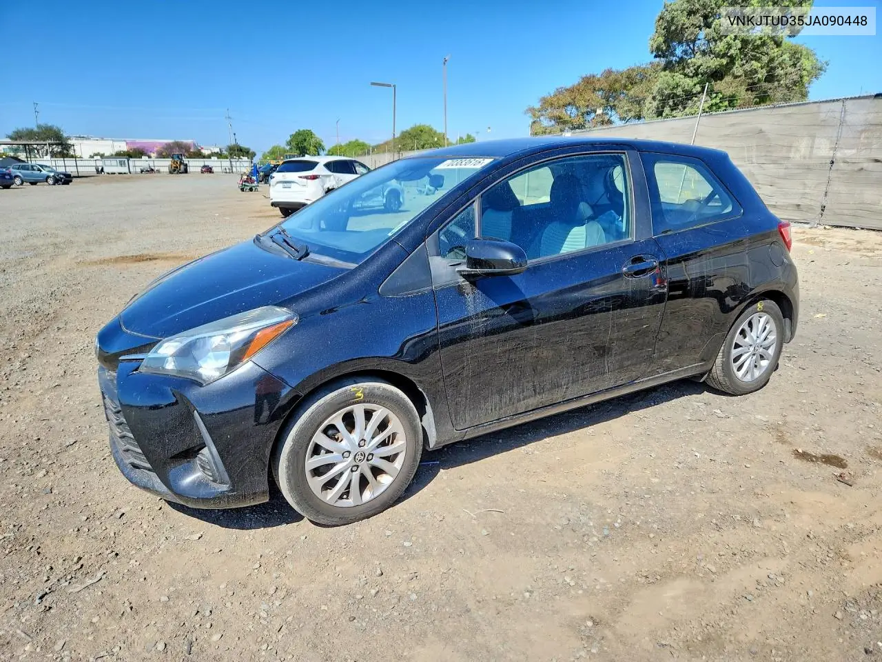 TOYOTA YARIS 2018, VIN VNKJTUD35JA090448
